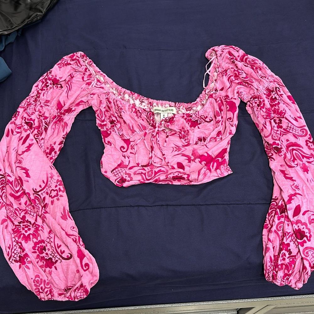 Urban outfitters pink top
